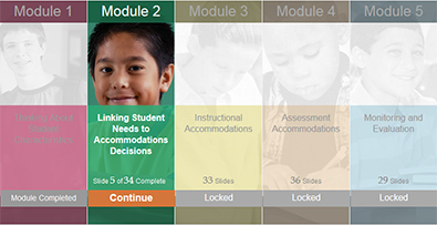 Online Training to Improve Accommodations Decision Making